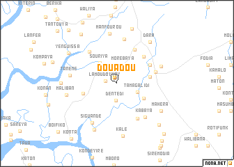 map of Douadou