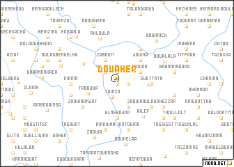 map of Douaher