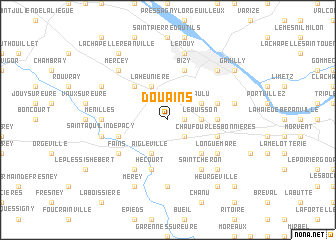 map of Douains