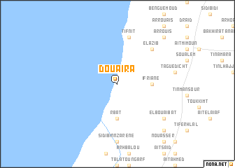 map of Douaïra