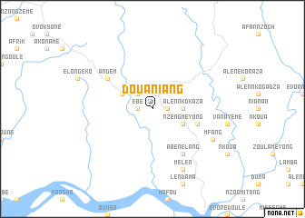 map of Douaniang