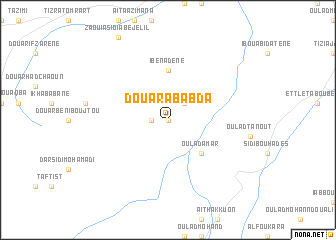 map of Douar Ababda