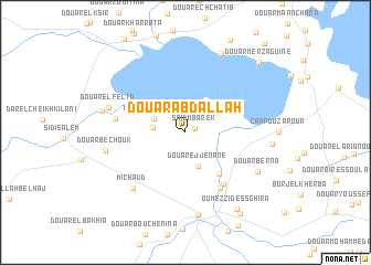 map of Douar Abdallah