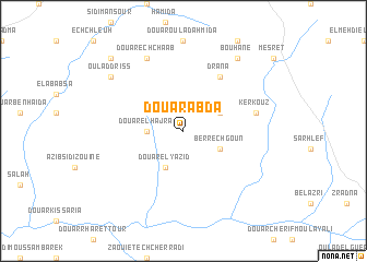 map of Douar Abda