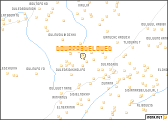 map of Douar Abd el Oued