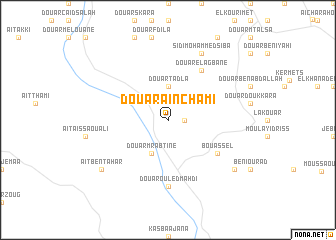 map of Douar Aïn Chami