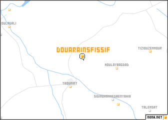 map of Douar Aïn Sfissif