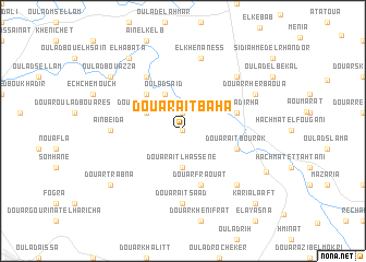 map of Douar Aït Baha