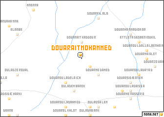 map of Douar Aït Mohammed