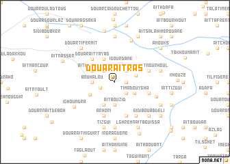 map of Douar Aït Ras