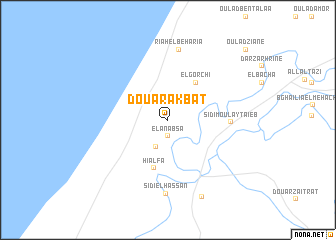 map of Douar Akbat