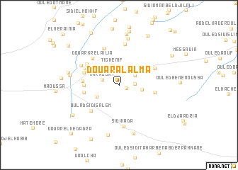 map of Douar Alalma