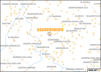 map of Douar Amamra