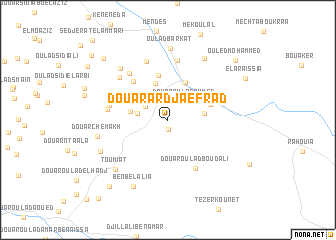 map of Douar Ardja Efrad