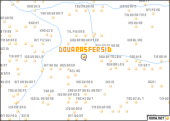 map of Douar Asfersid