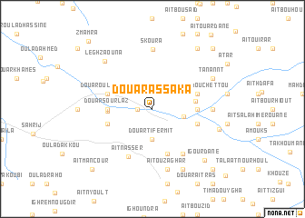 map of Douar Assaka