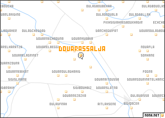 map of Douar Assalja