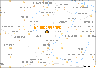 map of Douar Assenfa