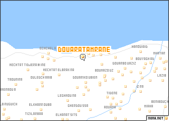 map of Douar Atamrane