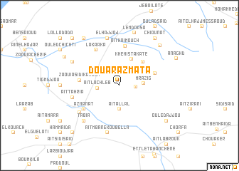 map of Douar Azmata