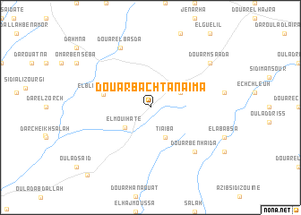 map of Douar Bachta Naïma