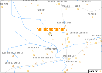 map of Douar Baghdad