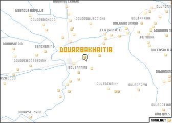 map of Douar Bakhaïtia