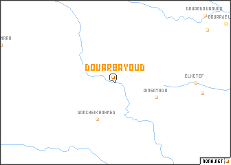 map of Douar Bayoud