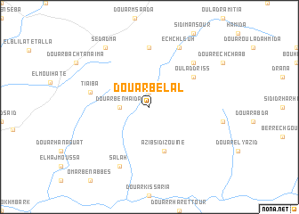 map of Douar Belal