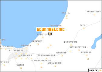 map of Douar Bel Gaïd