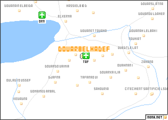 map of Douar Bel Hadef