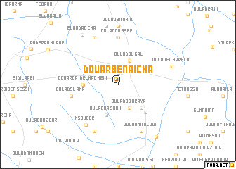 map of Douar Ben Aïcha