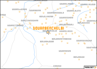 map of Douar Ben Chelbi