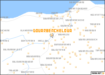 map of Douar Bencheloua