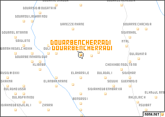 map of Douar Ben Cherradi