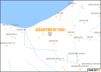 map of Douar Beni Yahi