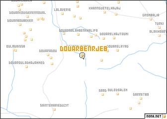map of Douar Ben Rjeb