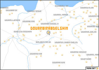 map of Douar Bir Abd el Ghim