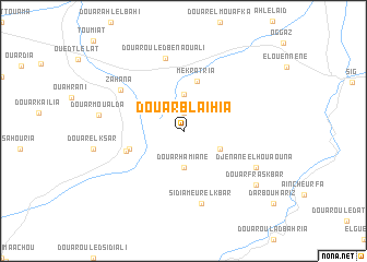 map of Douar Blaïhia