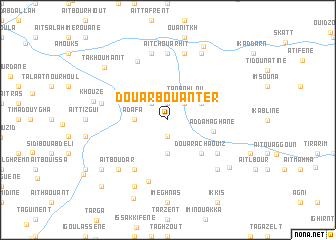 map of Douar Bou Anter