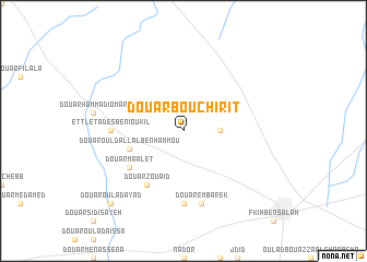 map of Douar Bou Chirit
