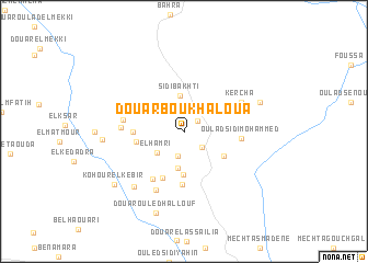 map of Douar Bou Khaloua