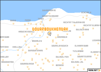 map of Douar Boukhendak