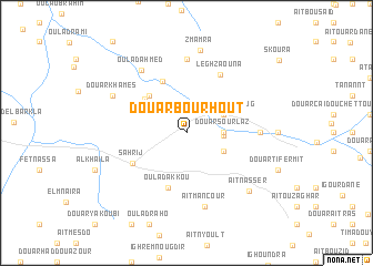 map of Douar Bourhout