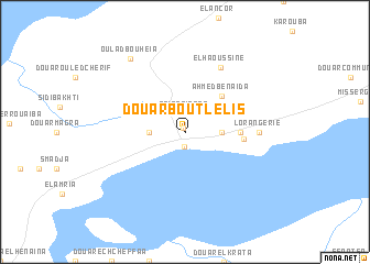 map of Douar Bou Tlelis