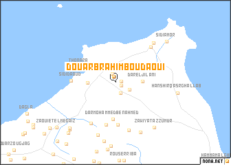 map of Douar Brahim Bou Daoui