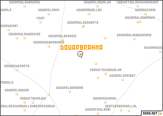 map of Douar Brahma