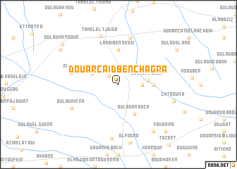 map of Douar Caïd Ben Chagra