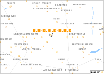 map of Douar Caïd Kaddour