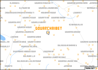 map of Douar Chaïbet